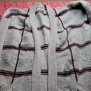 Long roxy duster sweater